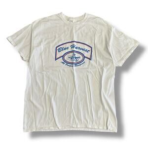 Festival‎ Band T-Shirt XL Blue Harvest Bluegrass Americana Folk Music Gildan